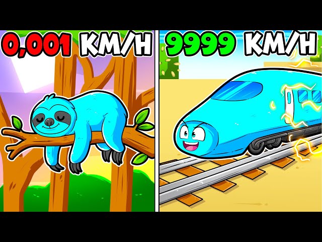 I Evolved My SPEED Until I Became a Bullet Train!