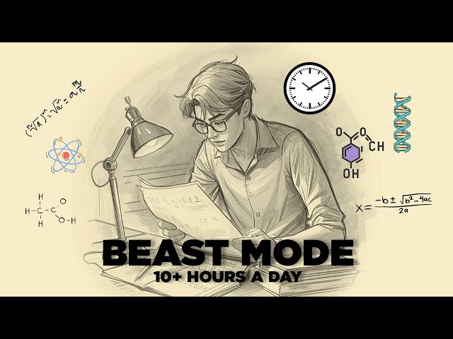 How to STUDY effectively for COMPETITIVE exams (10+ Hours a Day)