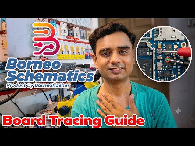 How to Read Mobile Phone Schematics Diagram | Borneo Schematics & Hardware Solution Tutorial #1