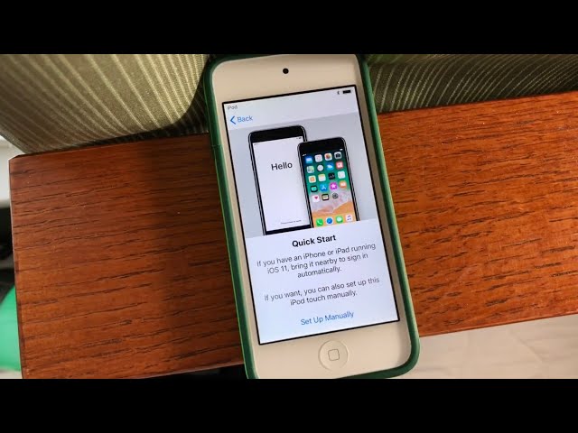 iOS 11 Setup Process