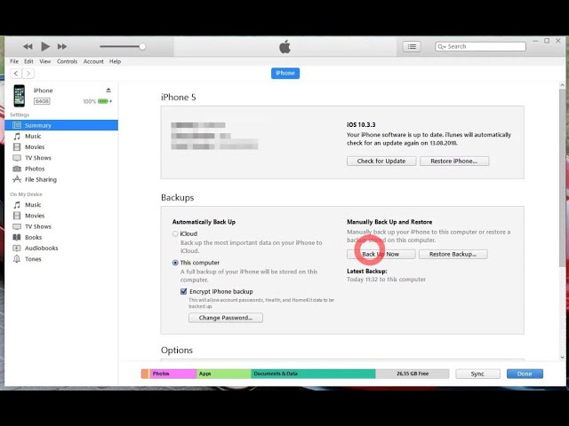 How to Back Up and Restore IOS Devices