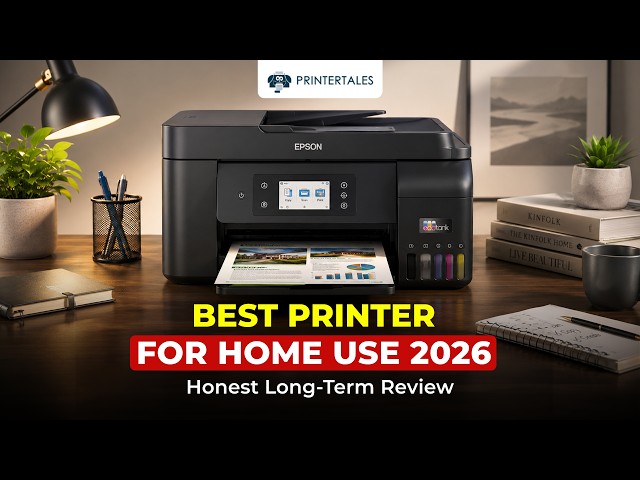 Best Printer for Home Use 2026 — Honest Long-Term Review | Printer Tales