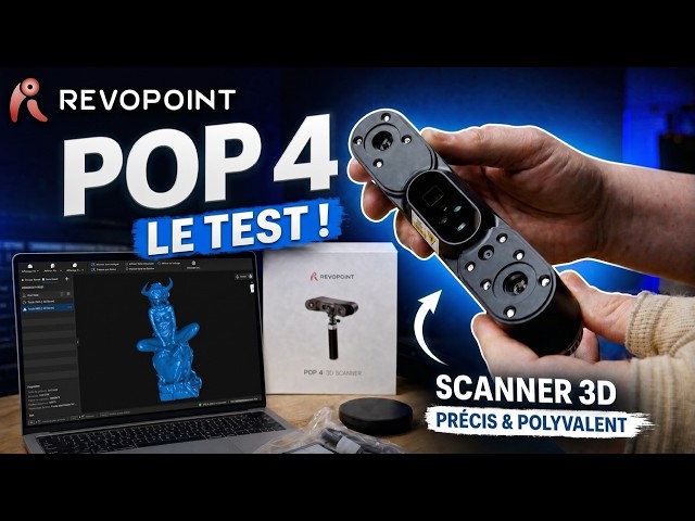 I'm testing the Revopoint POP 4: 5 real-world cases to see how this 3D scanner performs.