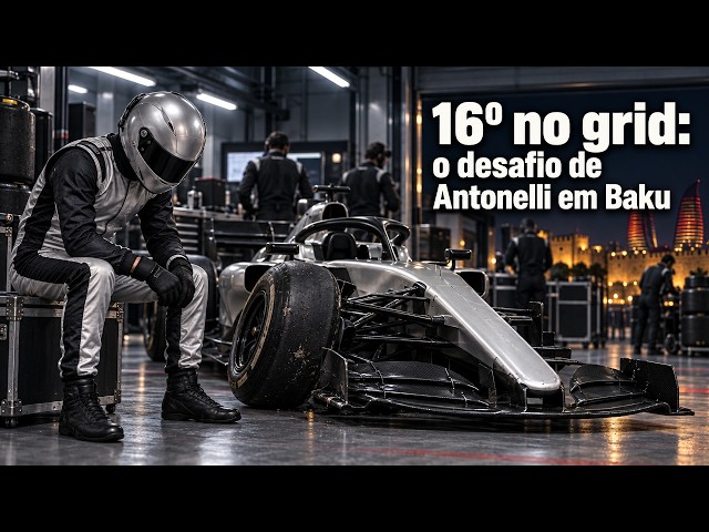 Antonelli Larga em 16º em Baku: O Maior Desafio do Líder da F1