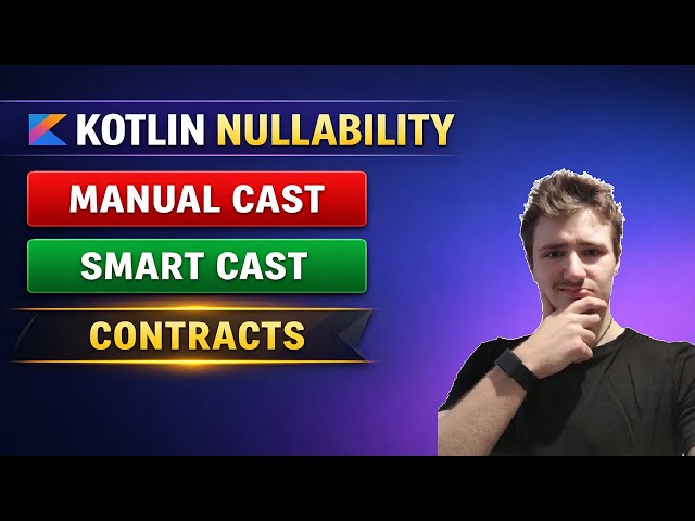 Kotlin Nullability: Manual Cast vs Smart Cast vs Contracts (3 Levels Explained)