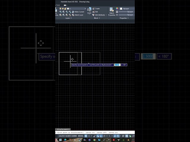 How to Use ORTHO & HATCH in AutoCAD 2026 #autocad #autocadblocks #autocadtutorial