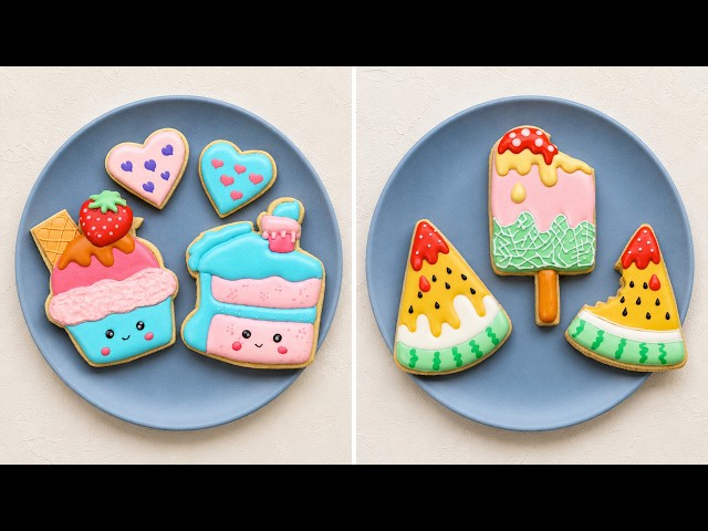 Beautiful Fruit Cookie Decorating Ideas 🍓🍉 Sweet Summer Cookie Designs