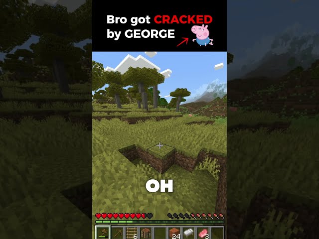 Minecraft but if I jump I get CRACKED