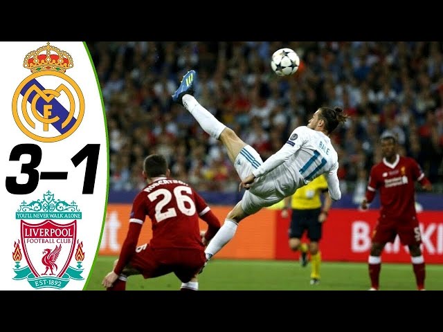 Real Madrid 3 1 Liverpool   All Goals & Full HIghlights   UCL FINAL 2017 18
