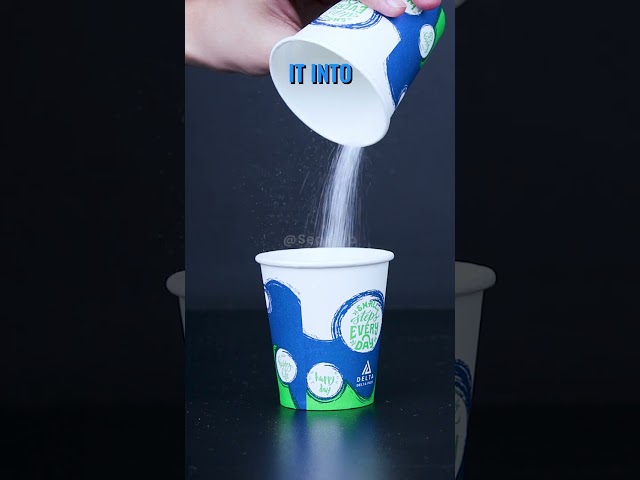 Superabsorbent Polymer Trick!  #science