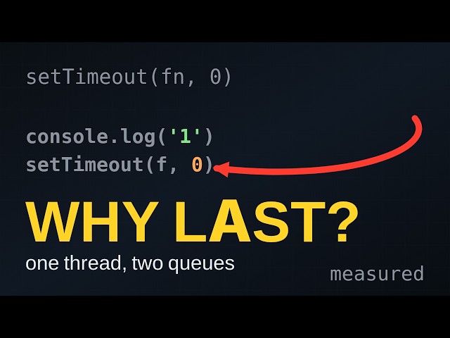 Why JavaScript Is Single Threaded — and What Runs First