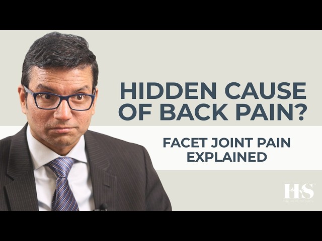Facet Joint Pain | Hidden Cause of Chronic Back Pain | Pain Clinic | The Health Suite Leicester