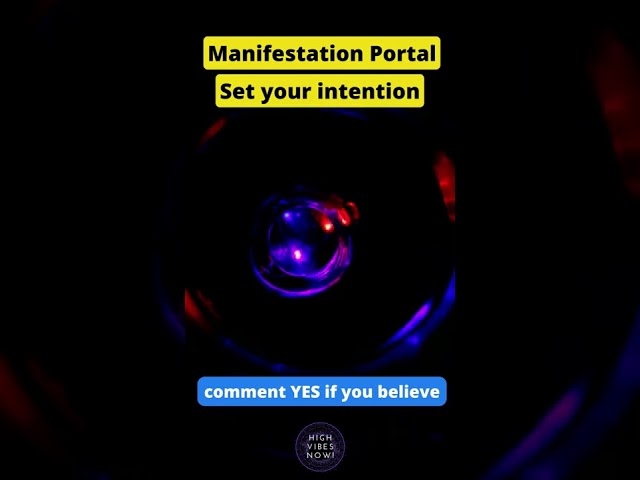 POWERFUL Manifestation Portal - Set Your 2023 Intentions! Claim it! It is YOURS!