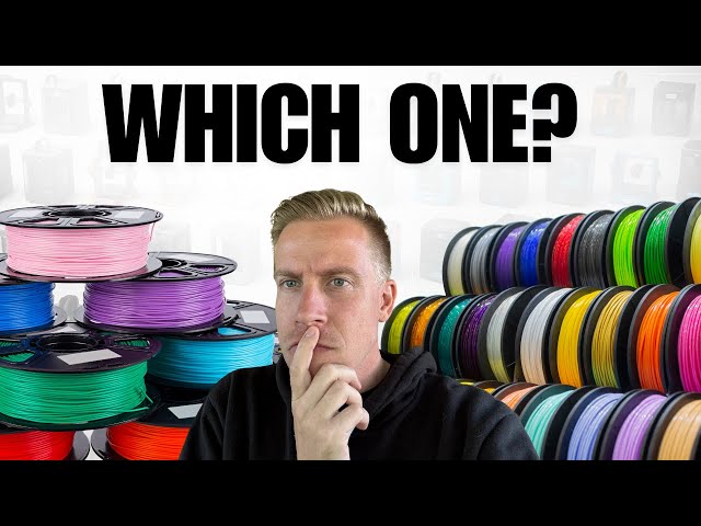 Top 7 Filament Types You Need to Know About and When to Use Them