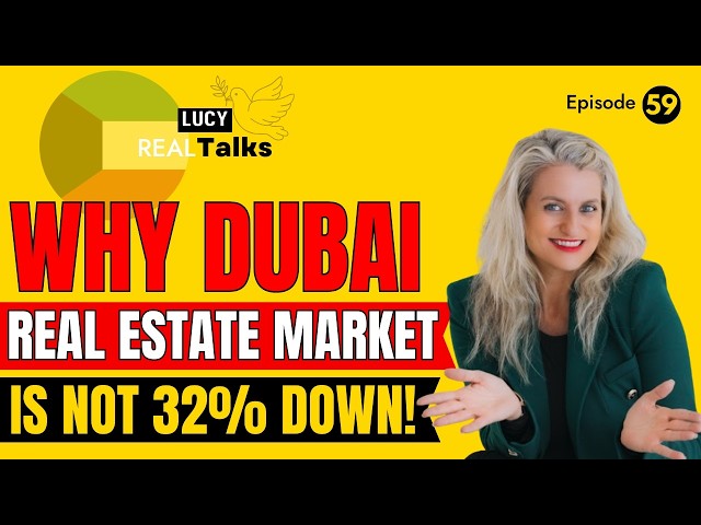 Why the Dubai Real Estate Market is not 32% down!