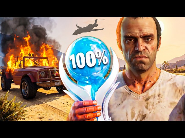 GETTING 100% IN GTA V MADE ME CRY (I'M WEAK) - THE MOVIE