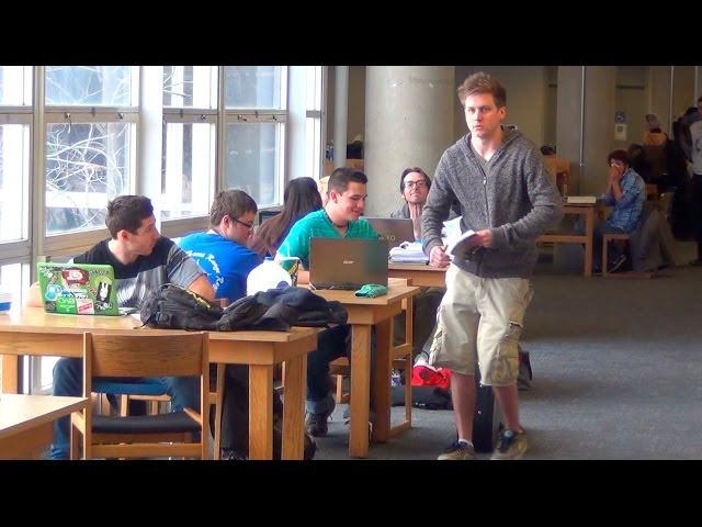 Squeaky Shoes in the Library