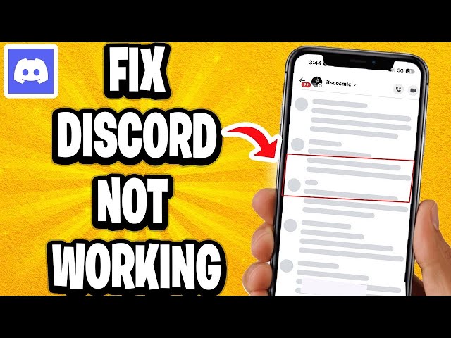 How To Fix Discord API Error (Discord Down / Not Working / Not Opening)