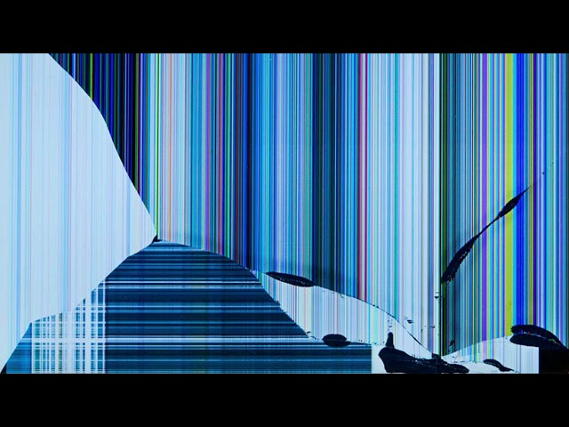 Broken Cracked Screen Video