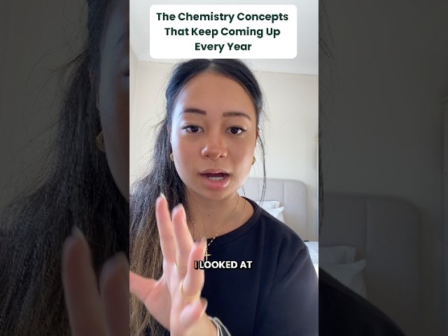 Chemistry Concepts That Keep Coming Up Every Year