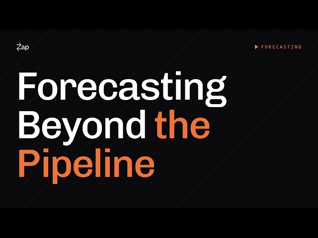 Sales Forecasting Beyond the Pipeline: Turning ERP Data into Predictable Revenue