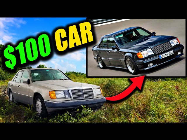 Turning My Cheap $100 Mercedes into an AMG HAMMER!