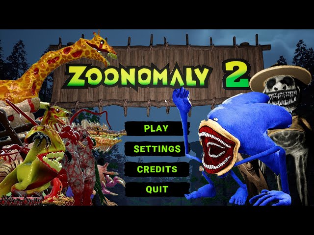 Zoonomaly 2 Official Teaser Full Game Play | Zoo Monsters Rise Up 😱 Will Sonic Survive?| Zoonomaly 2