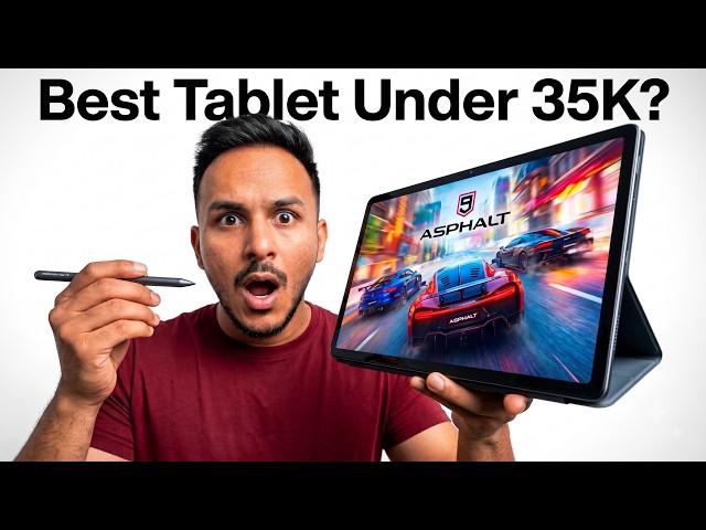 The BEST All-Rounder 5G Tablet Under ₹35K with Stylus !
