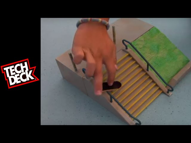 Tech Deck Tutorials: Basic Street Tricks