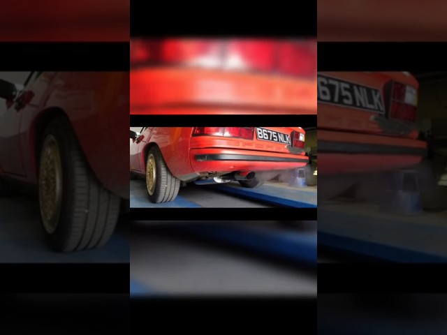 MY NEW CUSTOM PORSCHE EXHAUST SOUNDS AMAZING! #porsche #924 #supercharged #stainlesssteelexhaust