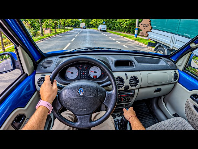 2003 Renault Kangoo (75 HP) POV Test Drive | #2913