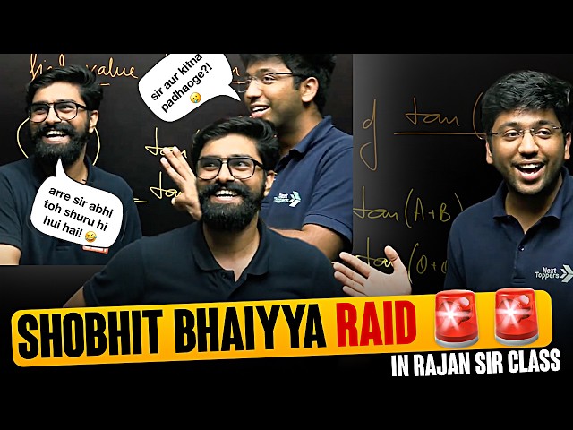 Shobhit Bhaiyya Raid in Rajan Sir Class 🚨🤣 | Live Backlog Marathon 🔴
