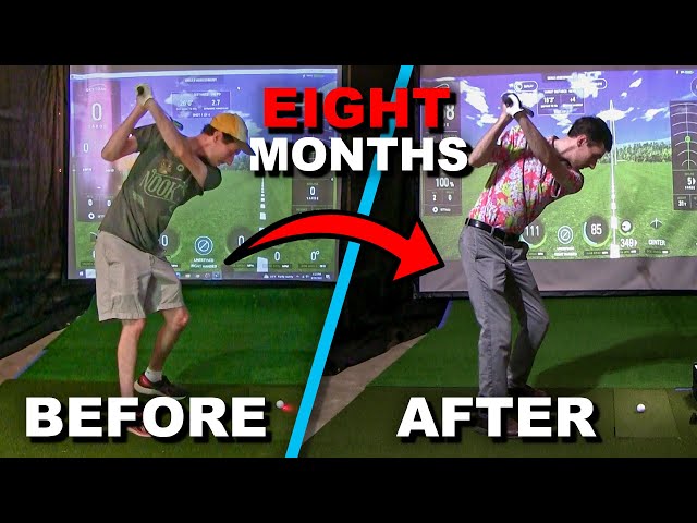 Does a Golf Simulator Actually Improve Your Game? 🤔 (8 Month Test!)