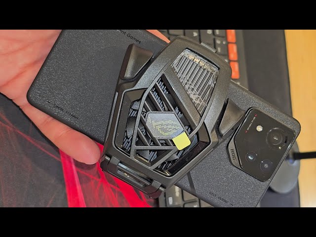 Aeroactive CoolerX For ROG Phone 8 Series Unboxing