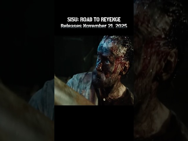 SISU: Road To Revenge (2025) Trailer (Short) #sisu2 #movieteaser