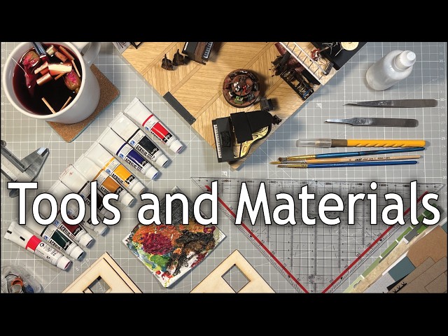 What You Really Need to Start Miniature Building | Tools, Materials & Honest Thoughts