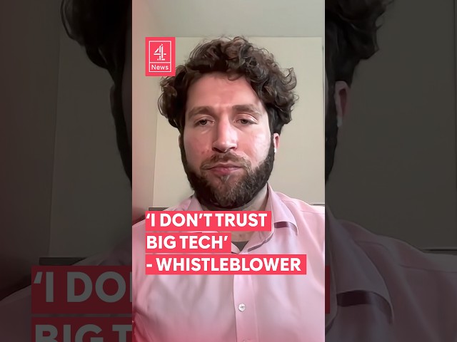 'I don't trust big tech' - AI whistleblower #AI #USA #China