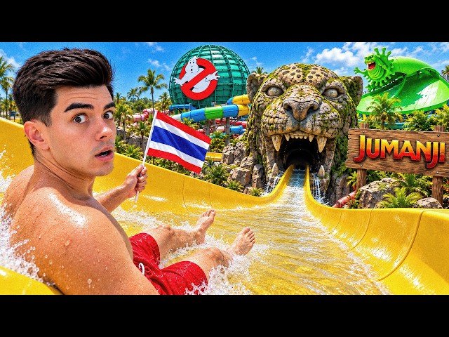 I Tried 5 Levels of Thailand Waterparks!