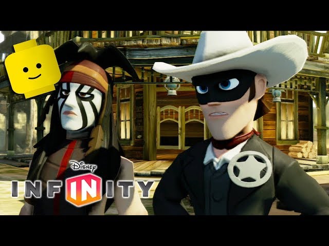 LONE RANGER Cowboys and Indians Cartoon Video Game - PC Disney Infinity 1.0