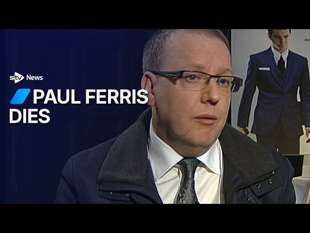 Ex-gangland enforcer turned author Paul Ferris dies aged 62