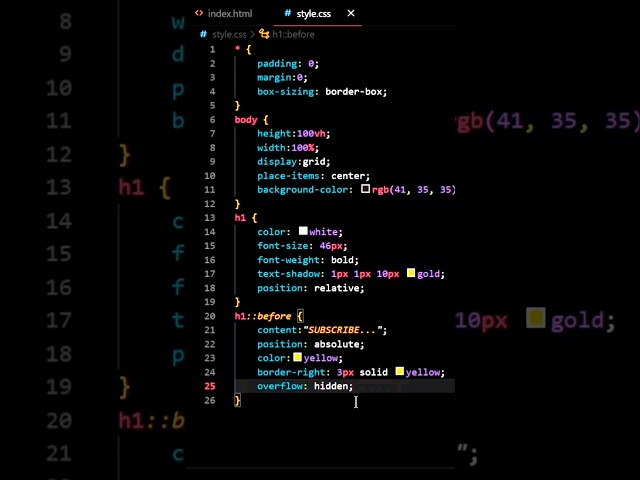 Subscribe Animation in Css🔥 #html #coding #webdesign #css #programming #animation #subscribe#shorts