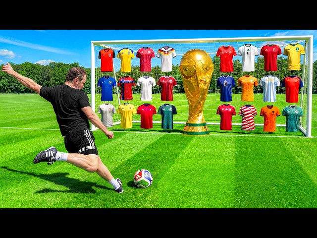 Whatever Shirt You Hit, You Get *WORLD CUP*