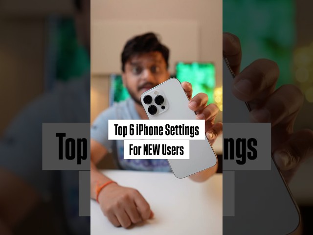 Change These iPhone Settings Immediately ⚠️ #iphone16 #ios18 #newiphone #iphonesettings