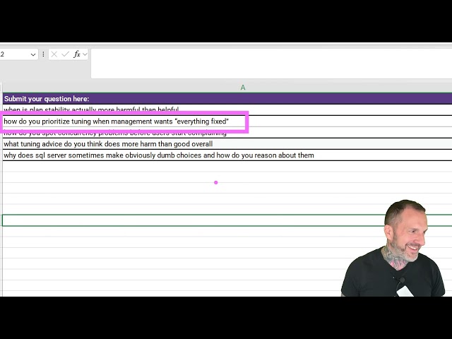 SQL Server Performance Office Hours Episode 90