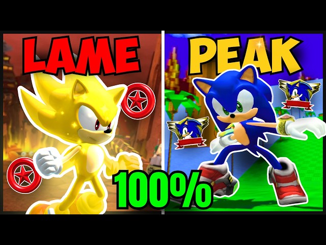 Ranking Every 100% Reward in Sonic Games