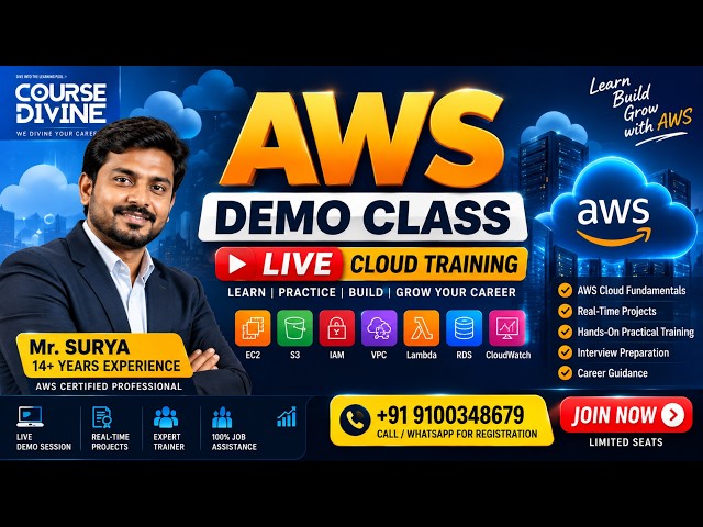 AWS Cloud Demo | AWS & Azure Cloud Fundamentals | Mr. Surya | 14+ Years