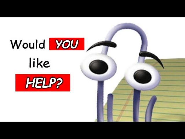 A Message from Clippy