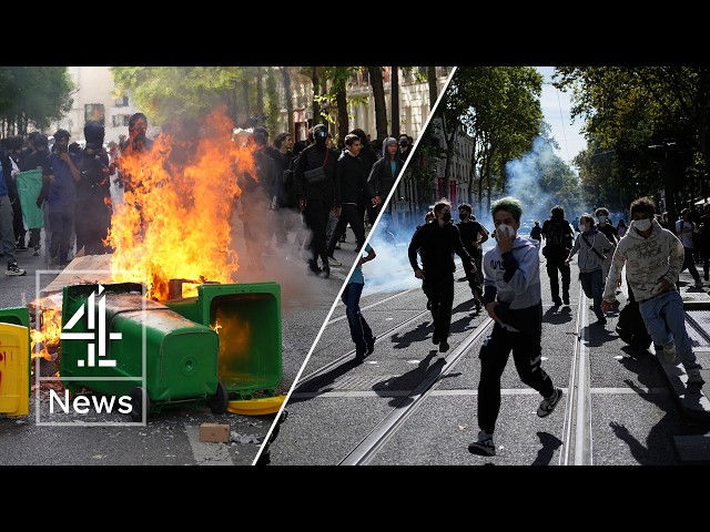 Mass protests escalate across France over school conditions