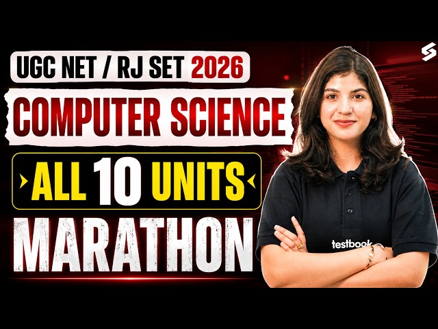 UGC NET/RJ SET Computer Science Marathon | UGC NET/RJ SET Computer Science All 10 Units By Shahna