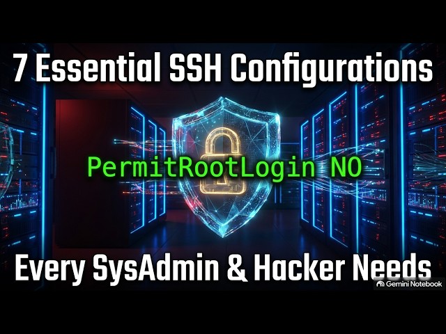 7 SSH Settings Every SysAdmin MUST Change (Before It's Too Late)